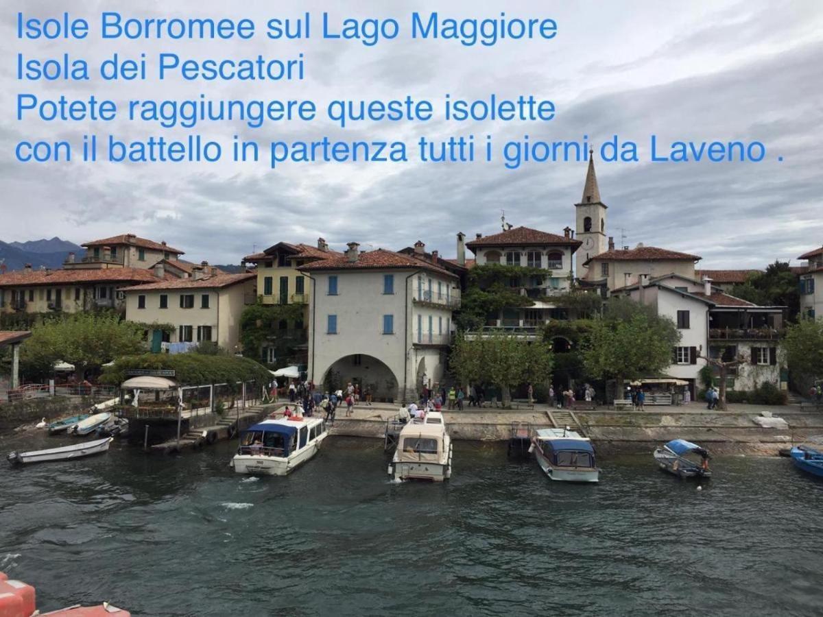 Casa Chia Lago Maggiore Laveno-Mombello Exterior photo